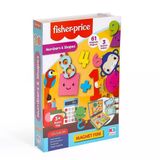 Toyz Dükkanım Fp 13411 Fisher Price Baby Puzzle Numbers Shapes Kız Erkek Çocuk Oyuncak Eğitici Oyuncaklar