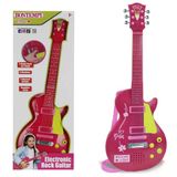 Toyz Dükkanım Gitar Elektronik Tuşlu/Telli/Askılı Pembe Kız Erkek Çocuk Oyuncak Eğitici Oyuncaklar