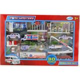 Toyz Dükkanım Helikopterli Metal Ambulans Seti Jp9106 Kız Erkek Çocuk Oyuncak Eğitici Oyuncaklar