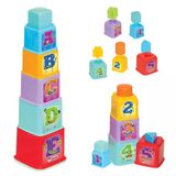 Toyz Dükkanım Kare Kule Bultak Bebek Aktivide Oyun Seti Kız Erkek Çocuk Oyuncak Eğitici Oyuncaklar