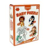 Toyz Dükkanım Lc7225 Laço, Baby Puzzle - Hayvanlar - İlk Puzzle / +12 Ay Kız Erkek Çocuk Oyuncak Eğitici Oyuncakla