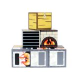 Toyz Dükkanım Megacraft 9 Parça Sandık Ocak Fırın Kız Erkek Çocuk Oyuncak Eğitici Oyuncaklar