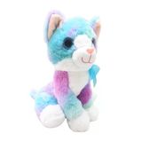 Toyz Dükkanım Peluş 30Cm Renkli Kedi Halley Kız Erkek Çocuk Oyuncak Eğitici Oyuncaklar