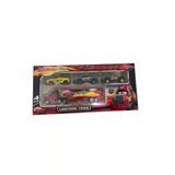 Toyz Dükkanım Racer Tır Seti 3 Lü Metal Arabalı Kız Erkek Çocuk Oyuncak Eğitici Oyuncaklar