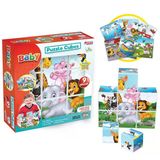 Toyz Dükkanım Resimli Küpler 9 Parça Bebek Aktivite Oyun Seti Kız Erkek Çocuk Oyuncak Eğitici Oyuncaklar