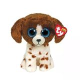 Toyz Dükkanım Ty Beanie Boos Kahverengi Benekli Peluş Köpek Muddles 22Cm Kız Erkek Çocuk Oyuncak Eğitici Oyuncakla