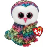 Toyz Dükkanım Ty Beanie Boo´S Owen Renkli Baykuş Peluş 15Cm Kız Erkek Çocuk Oyuncak Eğitici Oyuncaklar