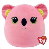 Toyz Dükkanım Ty Squishy Beanies Yastık Koala Poppy 25Cm Kız Erkek Çocuk Oyuncak Eğitici Oyuncaklar