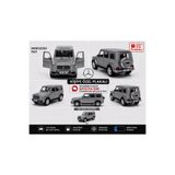 ToyzMarket Mercedes G63 Metal Oyuncak Araba KİŞİYE ÖZEL PLAKALI - G Serisi Mercedes Oyuncak - beyaz