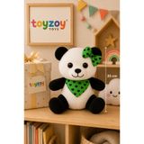 Toyzoy Toys Panda Yeşil Tokalı 35 cm – Tatlı & Hediyelik Peluş