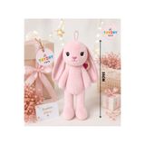 Toyzoy Toys Tavşan Pembe Oyun ve Uyku Arkadaşı Peluş Oyuncak & Kaliteli Sevimli