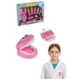 TOYZZONE TOYS STORE Çocuklar İçin Dişçi Oyunu Seti – Ağız Modeli ve Aletli Tam Set Diş Doktoru Oyuncakları