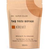 Toz Boya, Taş Tozu Boyası, Hobi ve Mum Boyası, 100 Gram, Kiremit Rengi - Altın - Seçenek 1