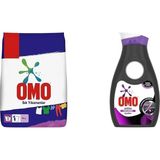 Toz Çamaşır Deterjanı Sık Yıkananlar 5 Kg(1) Omo Sıvı Çamaşır Deterjanı Siyahlar Için Siyahlarınızı Koruyarak En Zorlu Lekeleri Ilk Yıkamada Çıkarır 910 ml 14 Yıkama(2)