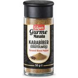 Toz Karabiber 50 gr Cam Şişe Tuzluklu Kapak – Öğütülmüş Karabiber