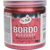 Toz Sim Metalik Dr. Gusto 50 gr Bordo - 0,5 gr
