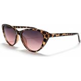Toz Vintage Adron Leopar Desen Pembe Cam Vintage Retro Kedi Güneş Gözlüğü