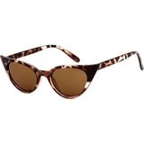 Toz Vintage Canto Leopar Cat Eye Güneş Gözlüğü - Gri - Leopar
