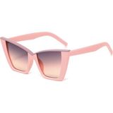 Toz Vintage Carvella Pembe Kemik Çerçeve Geometrik Vintage Retro Güneş Gözlüğü