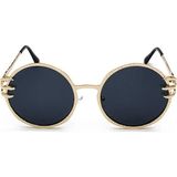 Toz Vintage Claw Vintage & Retro Güneş Gözlüğü - Sarı (Gold)