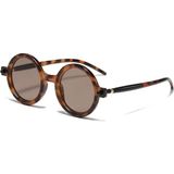 Toz Vintage Clip Vintage & Retro Güneş Gözlüğü - Leopar