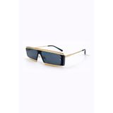 Toz Vintage Devon Siyah Cam Gold Çerçeve Vintage Retro Güneş Gözlüğü