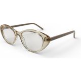 Toz Vintage Esyon Bej Çerçeve Optik Uyumlu Vintage Retro Gözlük