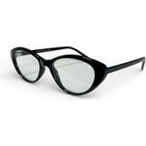 Toz Vintage Esyon Siyah Çerçeve Optik Uyumlu Vintage Retro Gözlük
