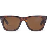 Toz Vintage Fevron Leopar Desen Retro Köşeli Kemik Kalın Sap Unisex UV400 Vintage Retro Güneş Gözlüğü - Çok Renkli