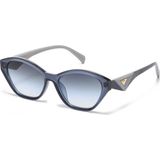 Toz Vintage Golara Mavi Retro Cat Eye Kemik UV400 Unisex Vintage Retro Güneş Gözlüğü