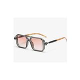 Toz Vintage Gri Çerçeve Pembe Cam Birch Vintage & Retro Güneş Gözlüğü