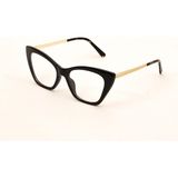 Toz Vintage Hamelin Optik Uyumlu Vintage Retro Gözlük - Siyah
