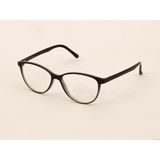 Toz Vintage Heron Optik Uyumlu Vintage Retro Gözlük - Siyah