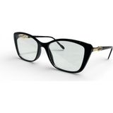 Toz Vintage Hoven Optik Uyumlu Vintage Retro Gözlük - Siyah
