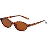 Toz Vintage Jilora Leopar Vintage & Retro Güneş Gözlüğü - Kahverengi