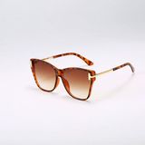 Toz Vintage Leopar Desenli Mireon Vintage & Retro Güneş Gözlüğü - Çok Renkli
