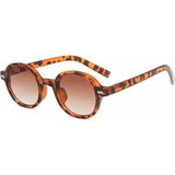 Toz Vintage Leopar Slight Vintage Retro Güneş Gözlüğü