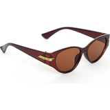 Toz Vintage Lestera Vintage & Retro Güneş Gözlüğü - Kahverengi