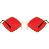 Toz Vintage Meldi Metal Vintage&retro Güneş Gözlüğü - Kırmızı