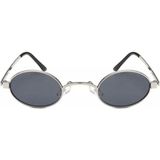 Toz Vintage Melveks Siyah Yuvarlak Metal Çerçeve Vintage& Retro Güneş Gözlüğü - Gri