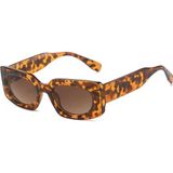 Toz Vintage Merina Leopar Vintage Retro Güneş Gözlüğü