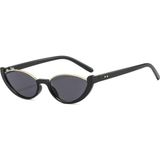 Toz Vintage Moon Unisex Güneş Gözlüğü UV400 Filtreli Kemik Çerçeve ile Şık Tasarım - Siyah