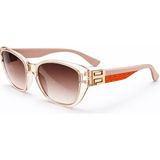 Toz Vintage Omenar Bej Sap Bal Retro Kare Kemik Unisex UV400 Vintage Retro Güneş Gözlüğü