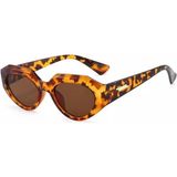 Toz Vintage Particular Leopar Desenli Vintage Retro Unisex Kedi Güneş Gözlüğü
