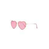 Toz Vintage Pembe Kalp Model Vintage & Retro Güneş Gözlüğü