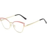 Toz Vintage Pembe Tarnis Vintage & Retro Kedi Güneş Gözlüğü - Altın - Siyah Gri