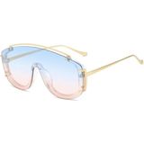 Toz Vintage Prong Vintage & Retro Güneş Gözlüğü - Krem - Mavisi Pembe