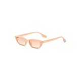 Toz Vintage Thin Pembe Kemik Çerçeve Vintage Retro Güneş Gözlüğü