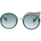 Toz Vintage Tiger Vintage & Retro Güneş Gözlüğü - Yeşil