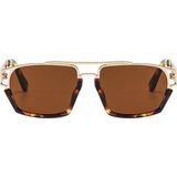 Toz Vintage Yellina Vintage & Retro Güneş Gözlüğü - Leopar